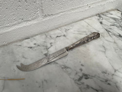Sheffield Sterling Silver Handle Cheese Knife | Antique & Vintage | Moonee Ponds Antiques | Australia Wide Delivery