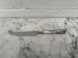 Sheffield Sterling Silver Handle Cheese Knife | Antique & Vintage | Moonee Ponds Antiques | Australia Wide Delivery