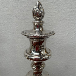 Stunning Pair of Old Sheffield Plate Candlesticks