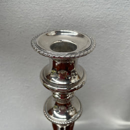 Stunning Pair of Old Sheffield Plate Candlesticks