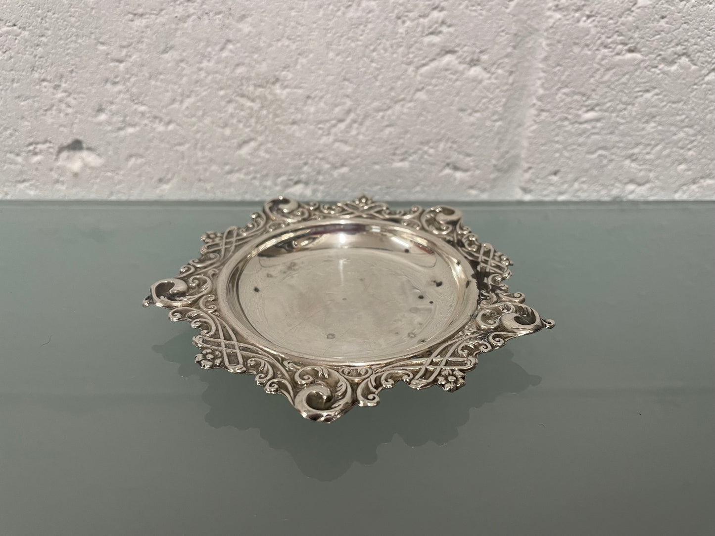 Edwardian Sterling Silver Bon Bon Dish