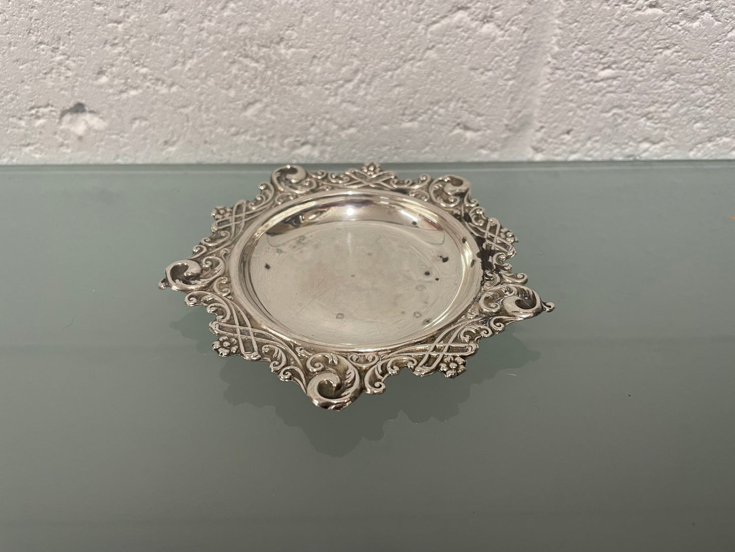 Edwardian Sterling Silver Bon Bon Dish