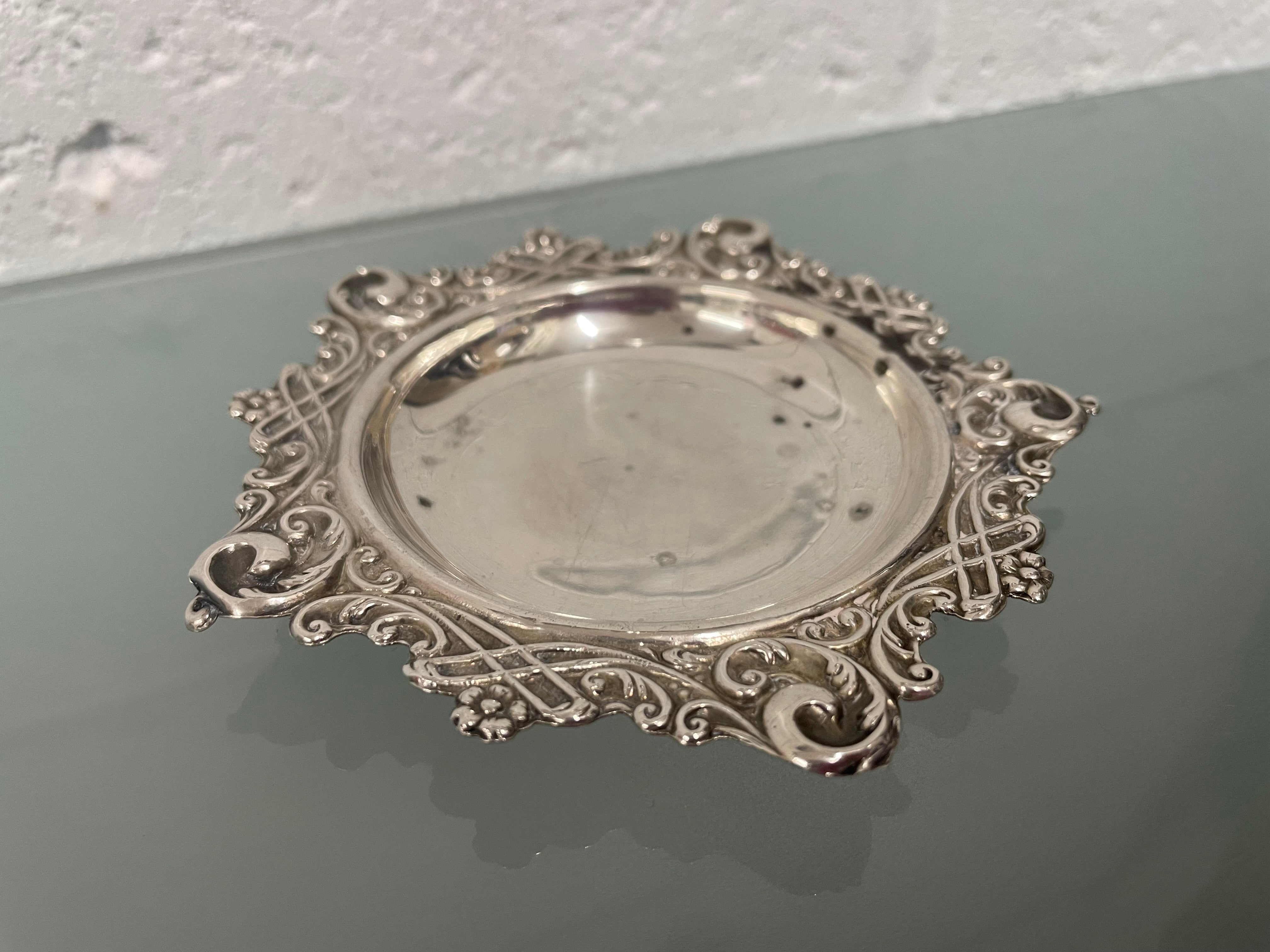 Edwardian Sterling Silver Bon Bon Dish | Antique & Vintage | Moonee Ponds Antiques | Australia Wide Delivery