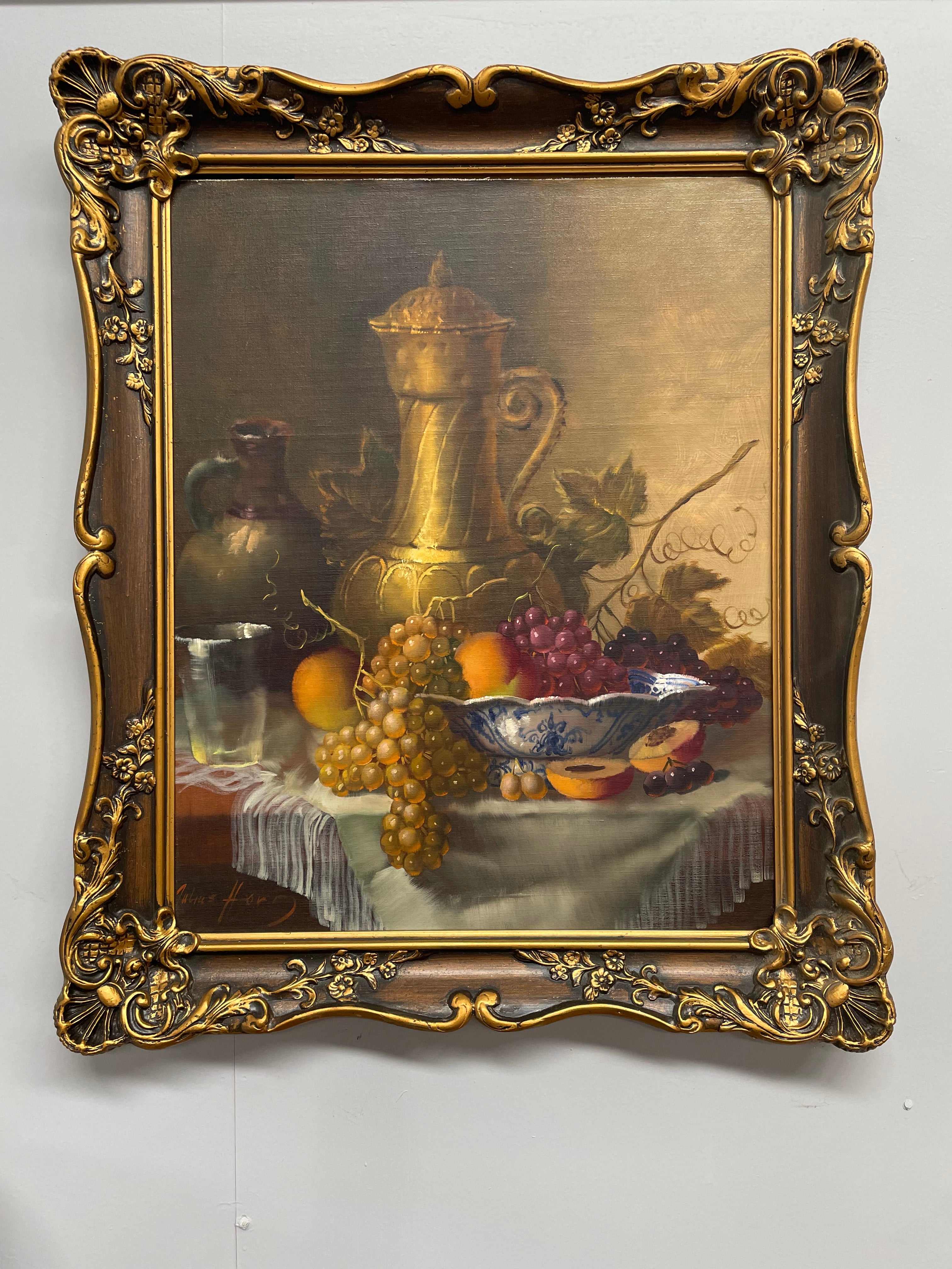 Stunning Dutch Oil on Canvas Board Painting | Antique & Vintage | Moonee Ponds Antiques | Australia Wide Delivery