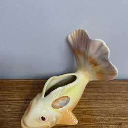 Australian Mid Century Wembley Gold Fish Vase