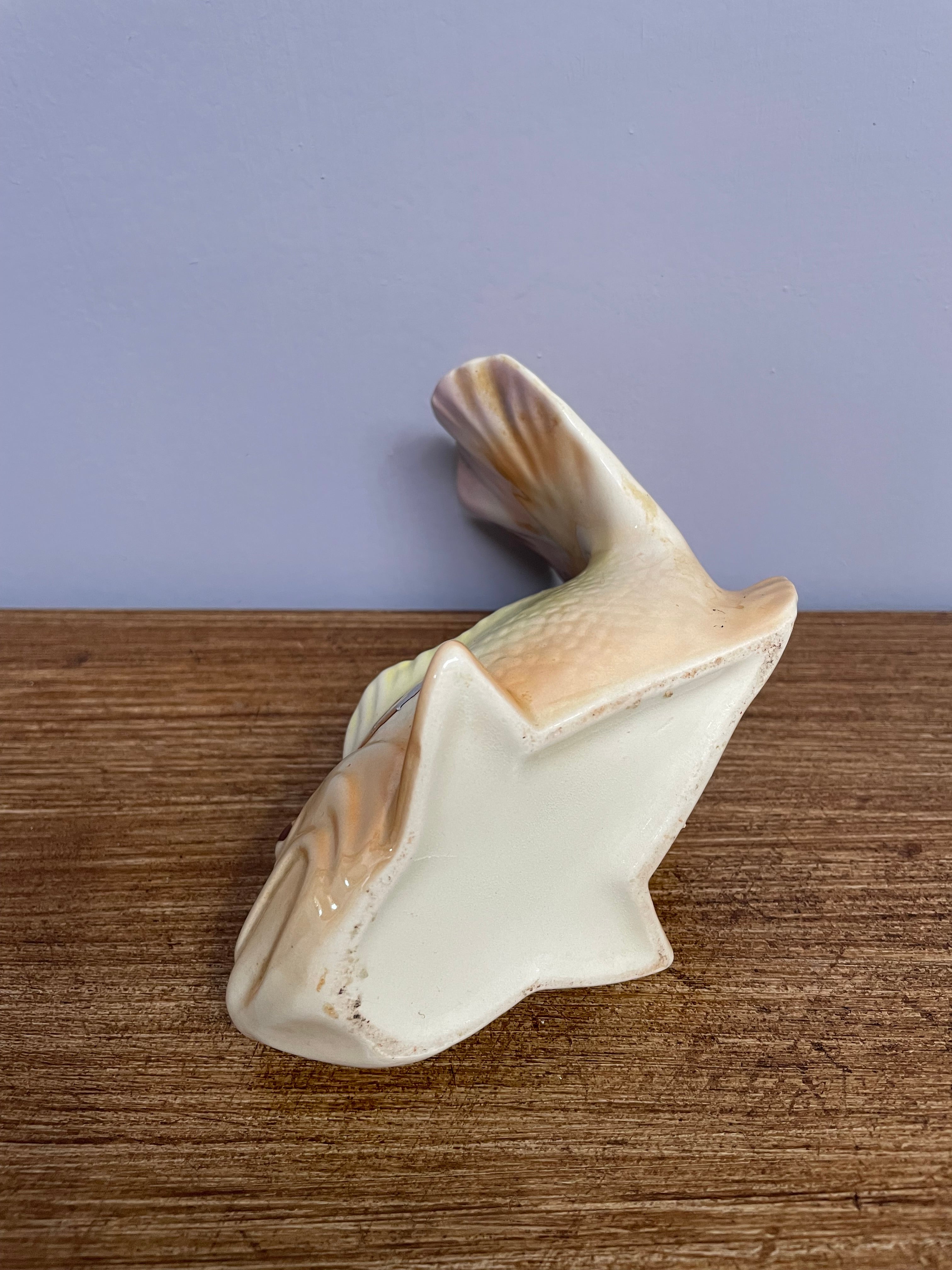 Australian Mid Century Wembley Gold Fish Vase | Antique & Vintage | Moonee Ponds Antiques | Australia Wide Delivery