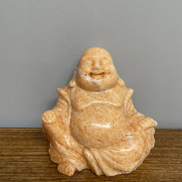 Vintage Soapstone Carving of Buddha