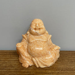 Vintage Soapstone Carving of Buddha