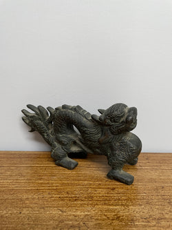 Vintages Antique Bronze Chinese Dragoon | Antique & Vintage | Moonee Ponds Antiques | Australia Wide Delivery