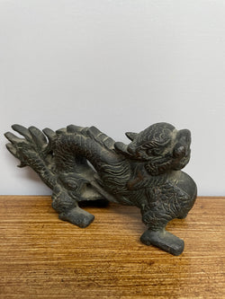 Vintages Antique Bronze Chinese Dragoon | Antique & Vintage | Moonee Ponds Antiques | Australia Wide Delivery