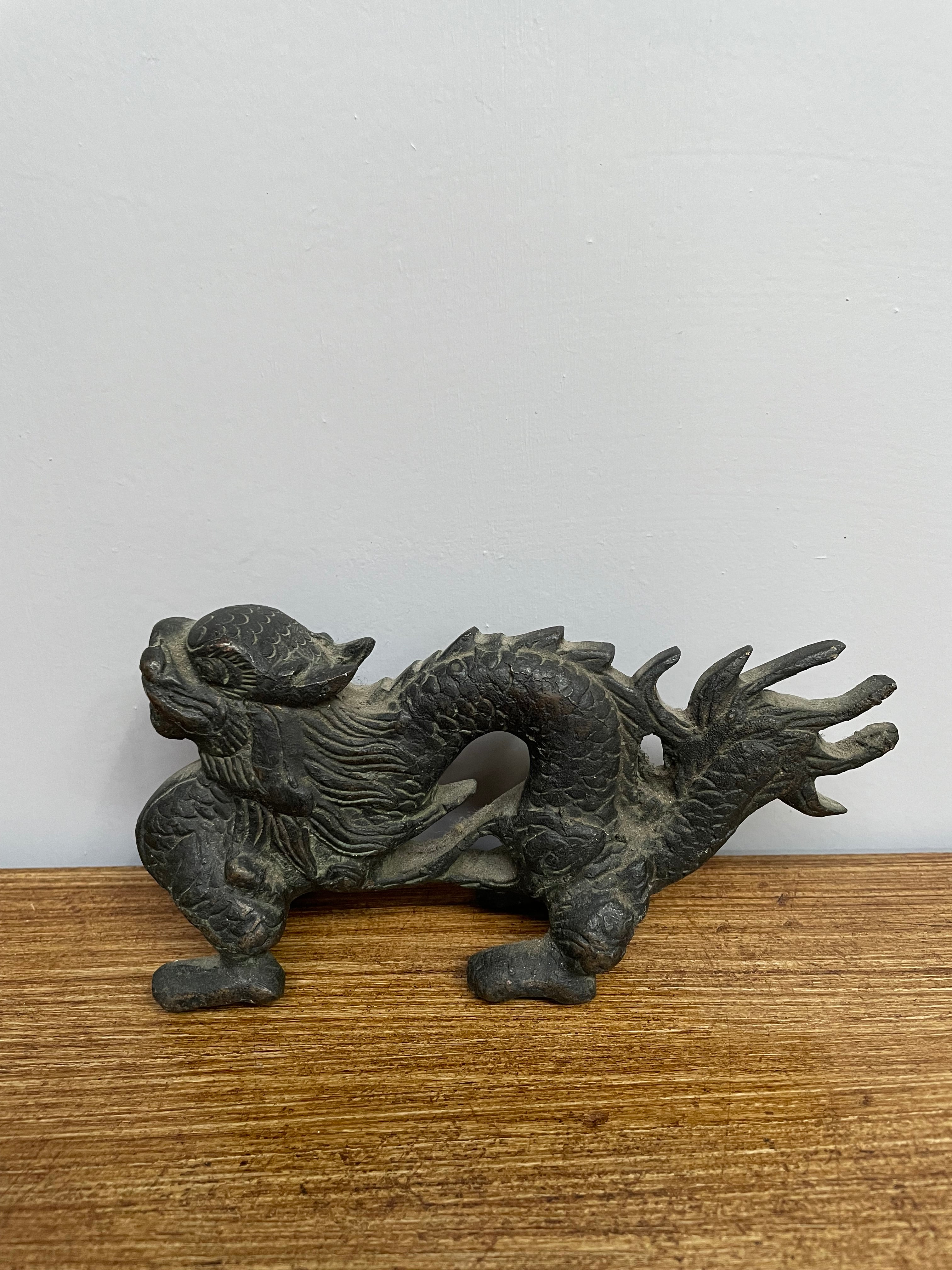 Vintages Antique Bronze Chinese Dragoon | Antique & Vintage | Moonee Ponds Antiques | Australia Wide Delivery