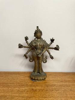 Antique Bronze Hindu Shiva Figure | Antique & Vintage | Moonee Ponds Antiques | Australia Wide Delivery