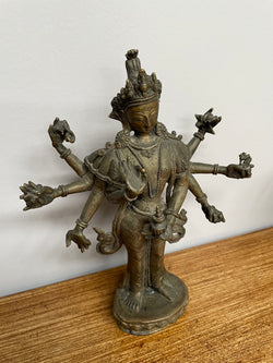 Antique Bronze Hindu Shiva Figure | Antique & Vintage | Moonee Ponds Antiques | Australia Wide Delivery