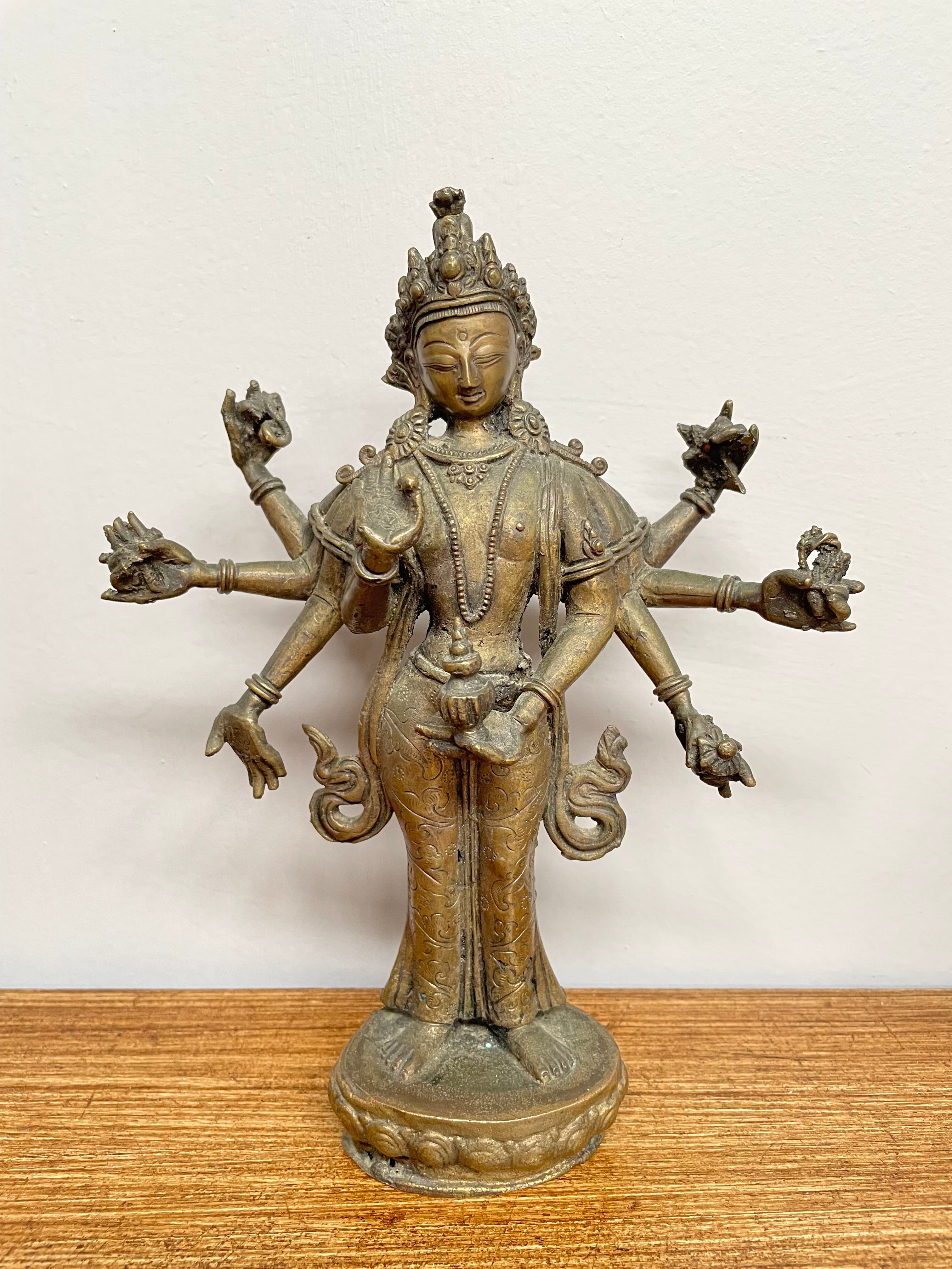 Antique Bronze Hindu Shiva Figure | Antique & Vintage | Moonee Ponds Antiques | Australia Wide