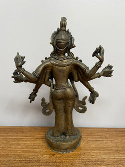 Antique Bronze Hindu Shiva Figure | Antique & Vintage | Moonee Ponds Antiques | Australia Wide Delivery