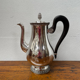 Christofle French Empire Style "Malmaison" Silver Plated Teapot