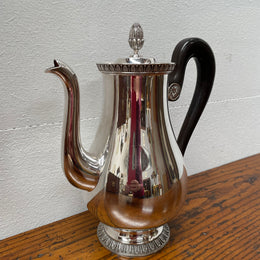 Christofle French Empire Style "Malmaison" Silver Plated Teapot