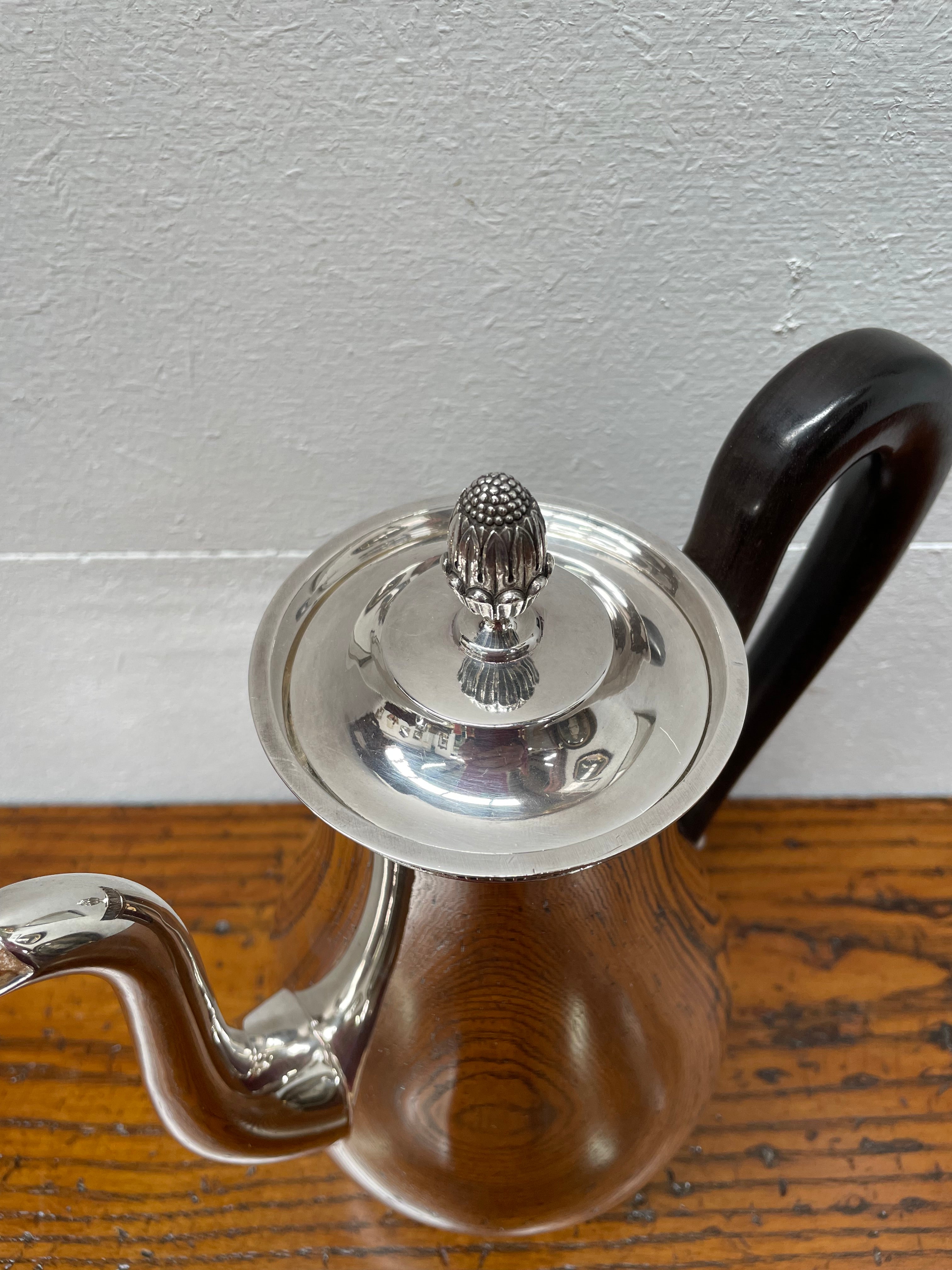 Christofle French Empire Style "Malmaison" Silver Plated Teapot | Antique & Vintage | Moonee Ponds Antiques | Australia Wide Delivery