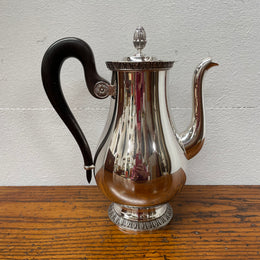 Christofle French Empire Style "Malmaison" Silver Plated Teapot