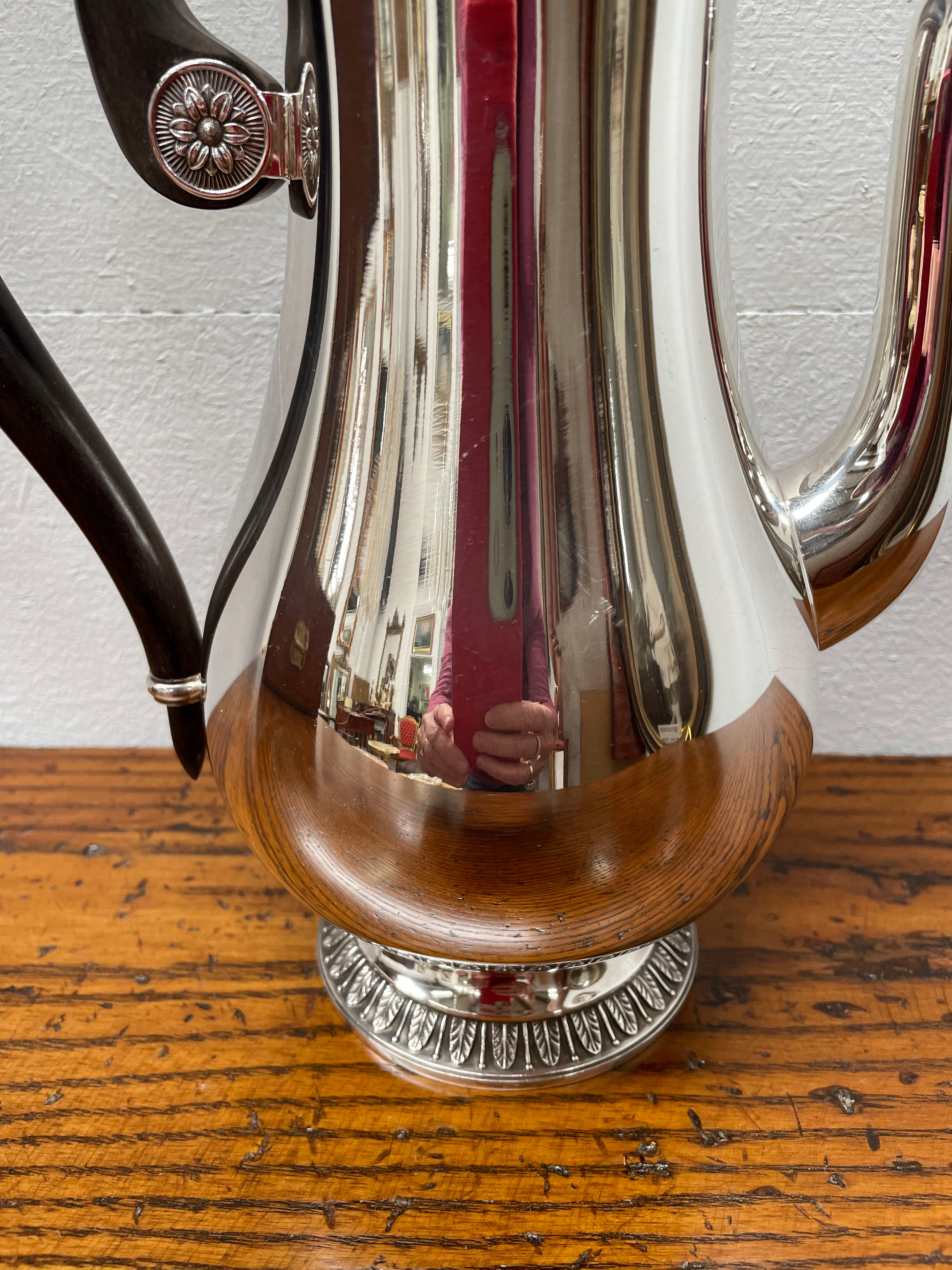 Christofle French Empire Style "Malmaison" Silver Plated Teapot | Antique & Vintage | Moonee Ponds Antiques | Australia Wide Delivery