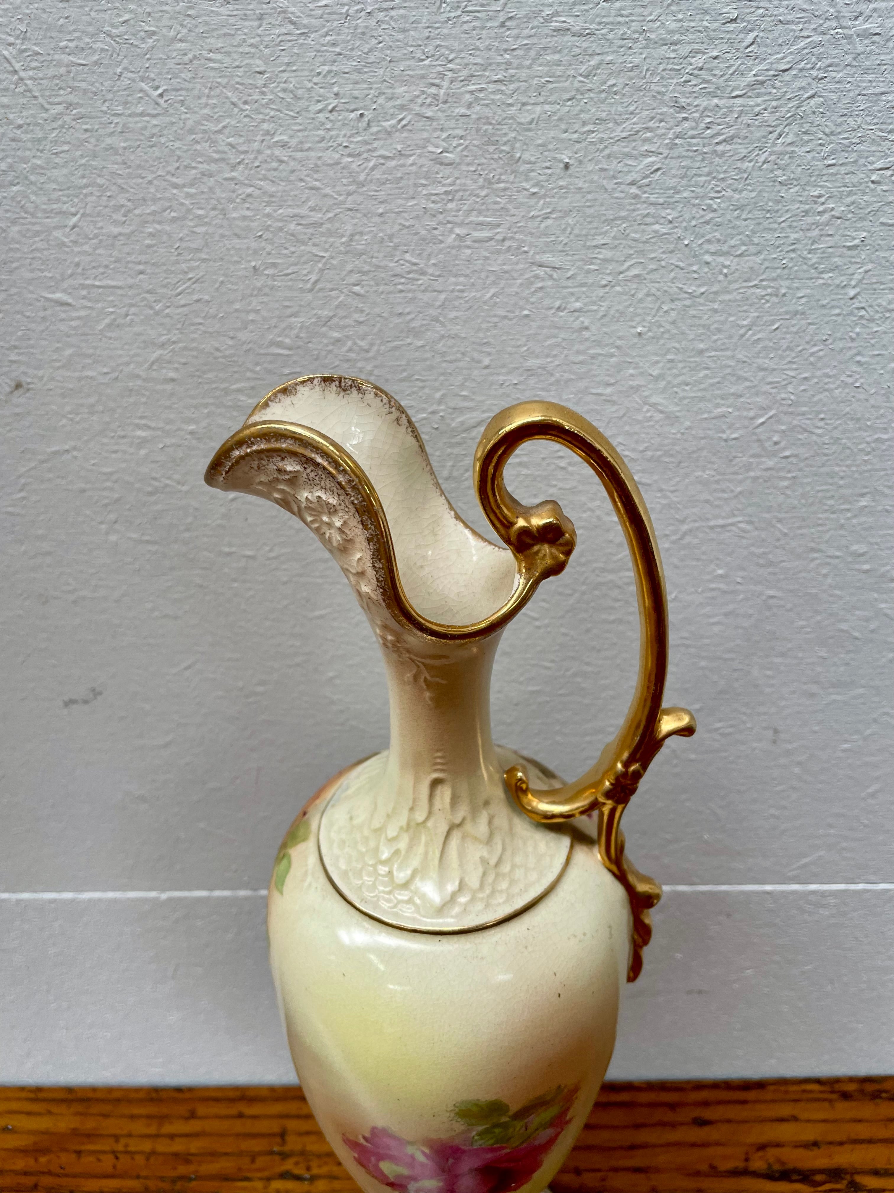 Charming Hand Painted Edwardian Urn Shaped Vase | Antique & Vintage | Moonee Ponds Antiques | Australia Wide Delivery
