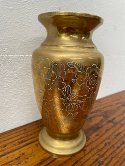 Attractive Vintage Brass Vase | Antique & Vintage | Moonee Ponds Antiques | Australia Wide Delivery