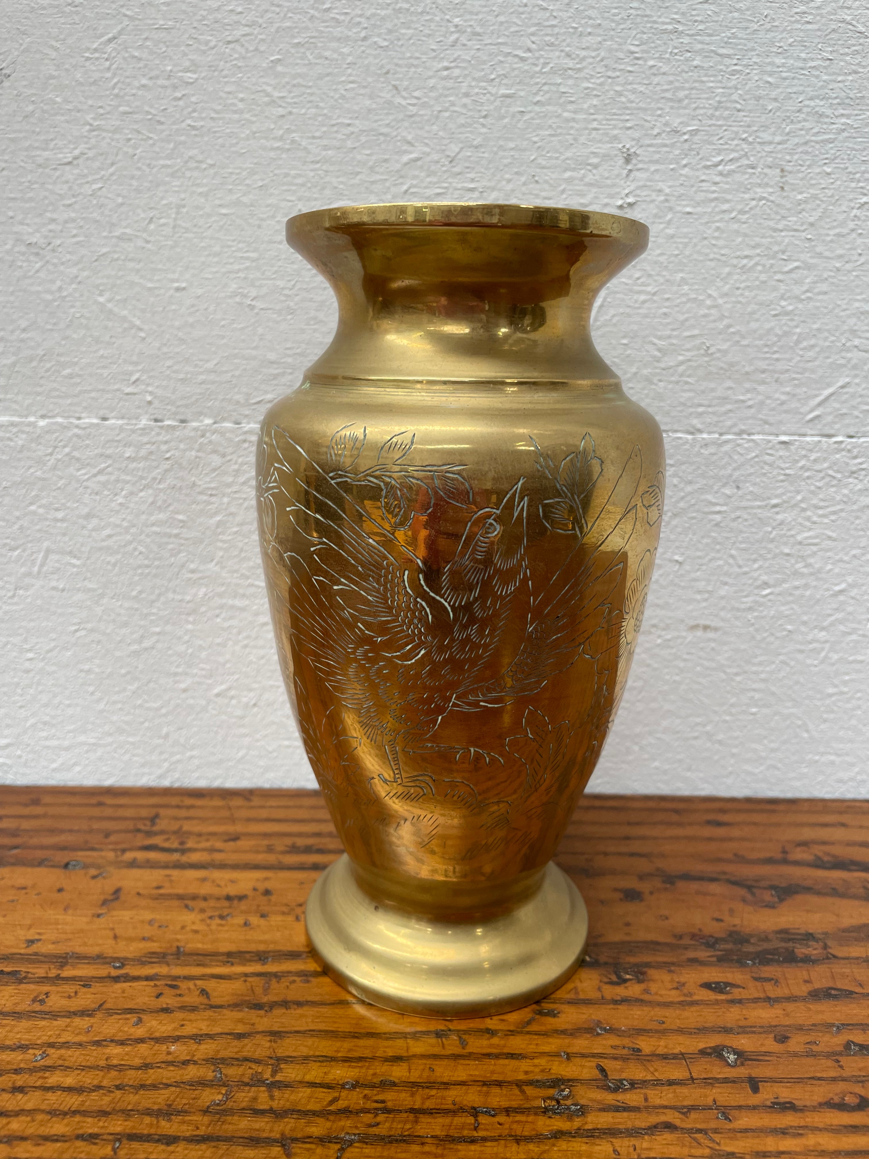 Attractive Vintage Brass Vase | Antique & Vintage | Moonee Ponds Antiques | Australia Wide Delivery