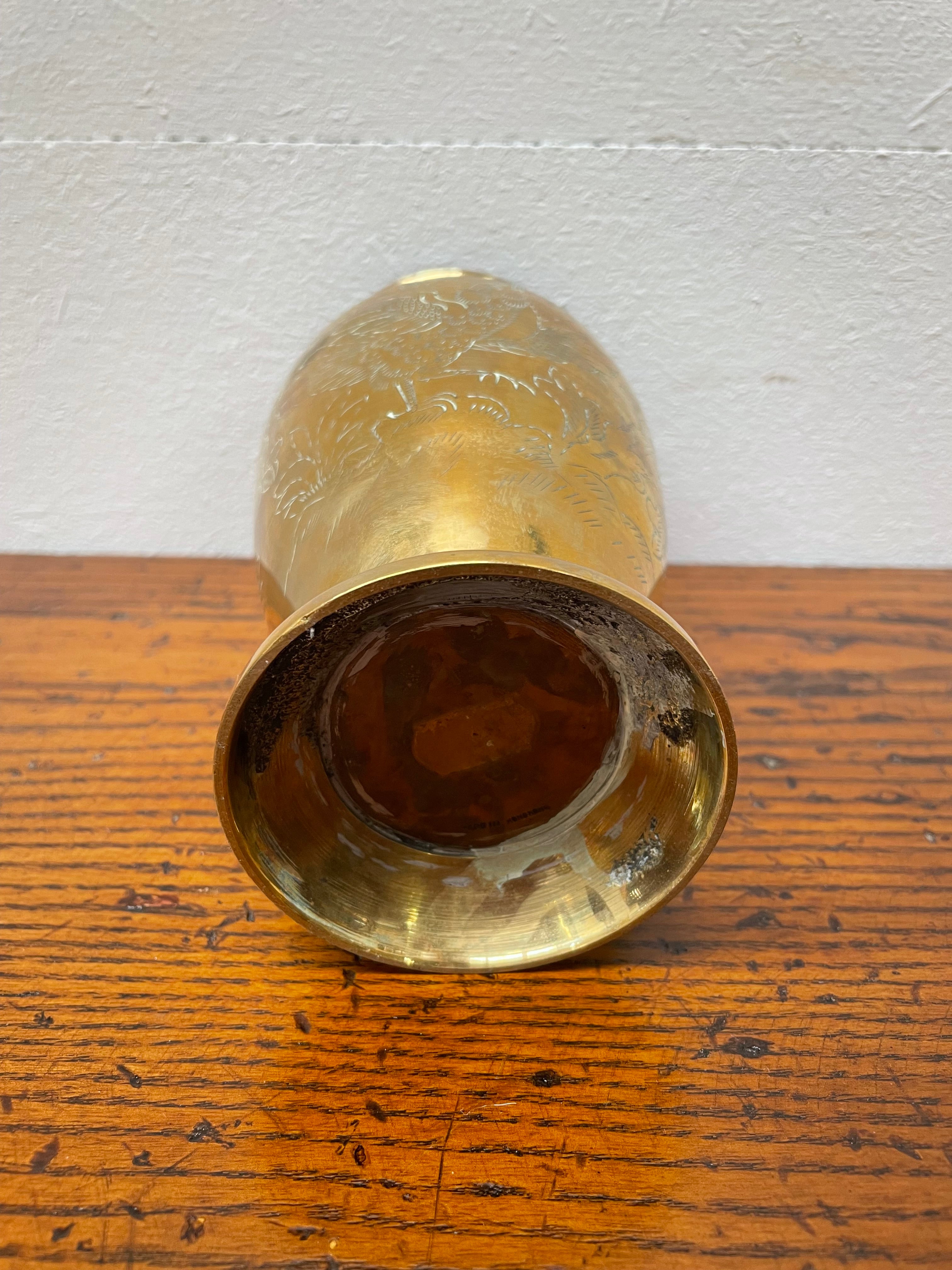 Attractive Vintage Brass Vase | Antique & Vintage | Moonee Ponds Antiques | Australia Wide Delivery