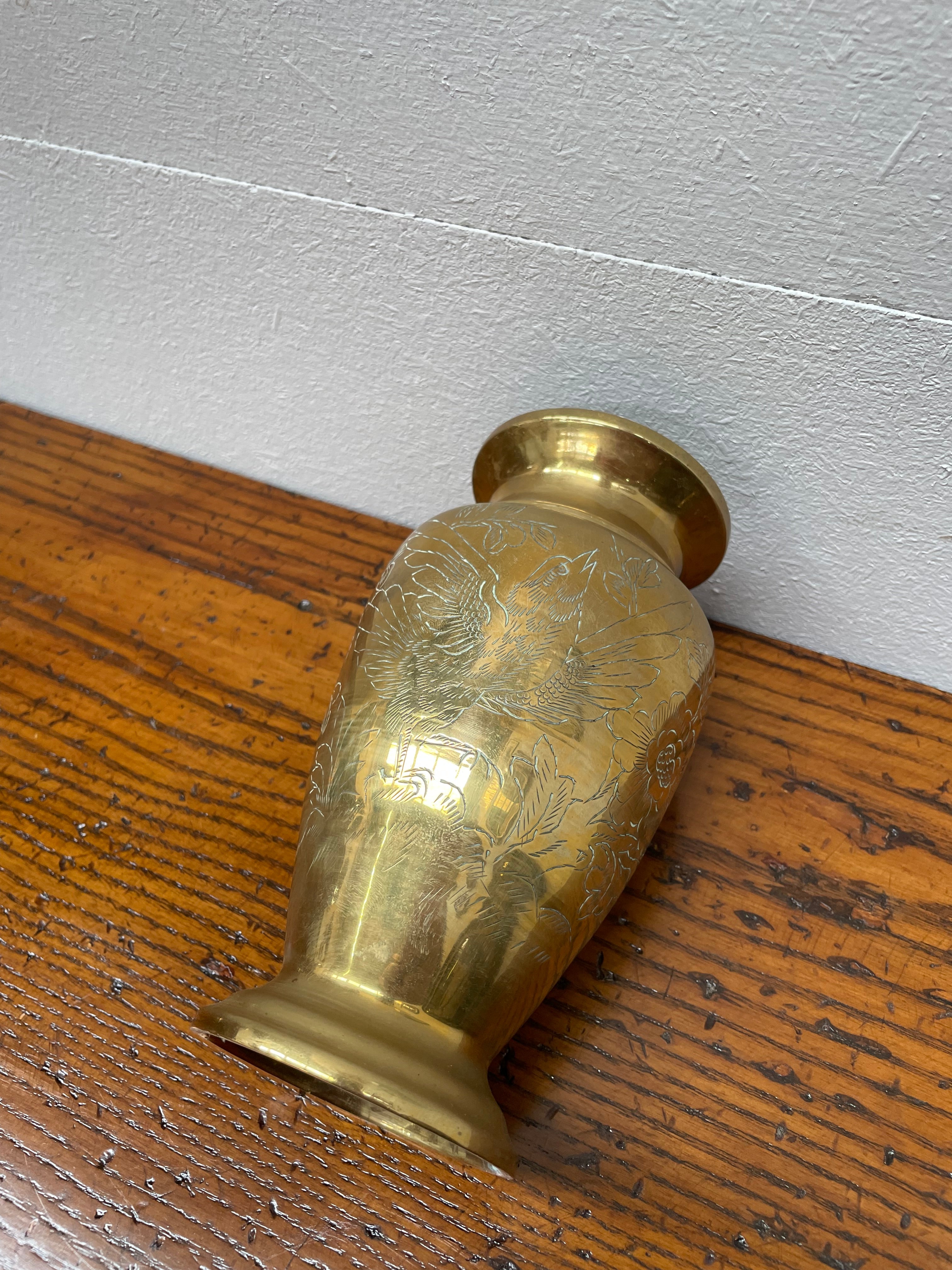 Attractive Vintage Brass Vase | Antique & Vintage | Moonee Ponds Antiques | Australia Wide Delivery