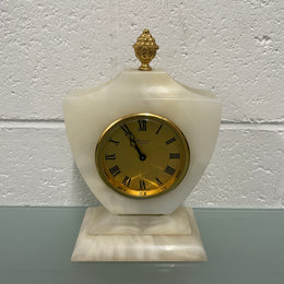 Onyx Marble Desk/Mantel Clock