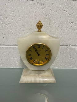 Onyx Marble Desk/Mantel Clock | Antique & Vintage | Moonee Ponds Antiques | Australia Wide Delivery
