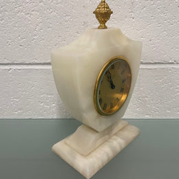 Onyx Marble Desk/Mantel Clock