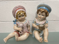 Pair of Vintage Piano Doll Figures | Antique & Vintage | Moonee Ponds Antiques | Australia Wide Delivery