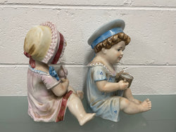 Pair of Vintage Piano Doll Figures | Antique & Vintage | Moonee Ponds Antiques | Australia Wide Delivery