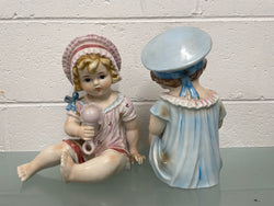 Pair of Vintage Piano Doll Figures | Antique & Vintage | Moonee Ponds Antiques | Australia Wide Delivery