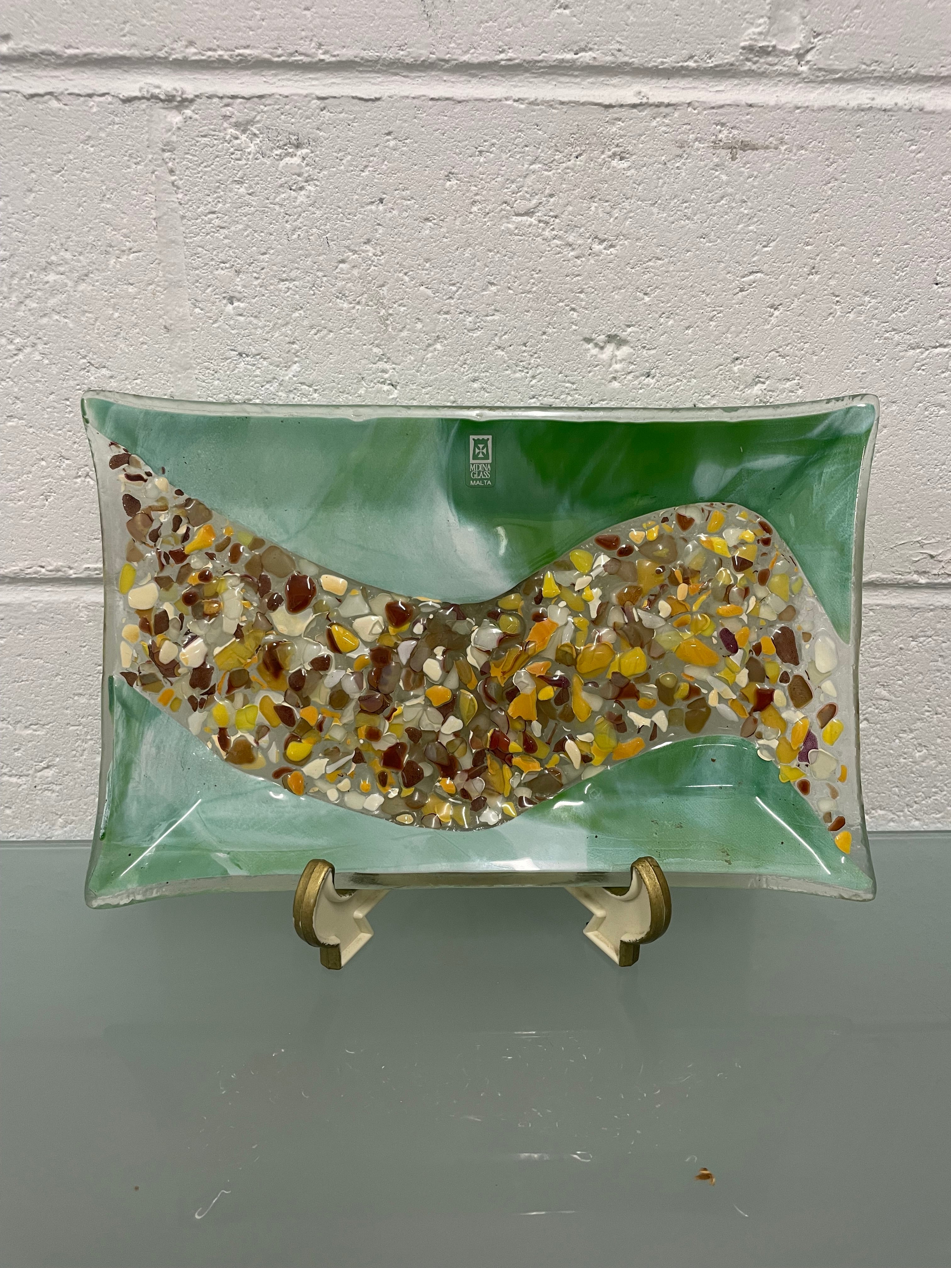 Mdina Glass 'Malta' Tray | Antique & Vintage | Moonee Ponds Antiques | Australia Wide Delivery