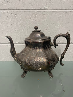 Victorian Brittania Silver Large Teapot | Antique & Vintage | Moonee Ponds Antiques | Australia Wide Delivery