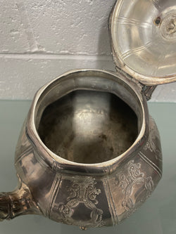 Victorian Brittania Silver Large Teapot | Antique & Vintage | Moonee Ponds Antiques | Australia Wide Delivery