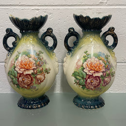 Pair of Edwardian Vases