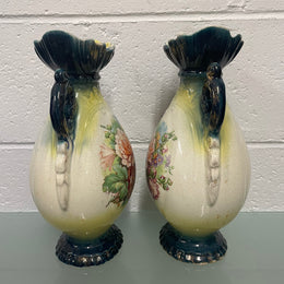 Pair of Edwardian Vases
