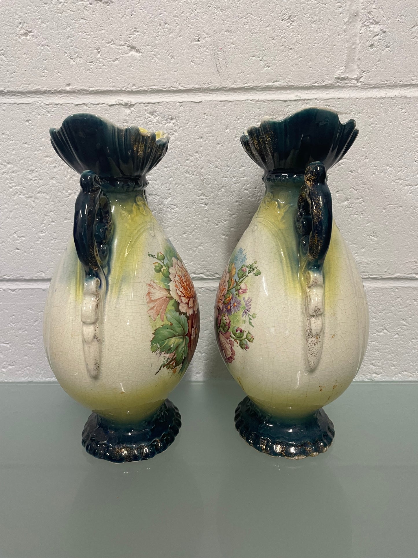 Pair of Edwardian Vases