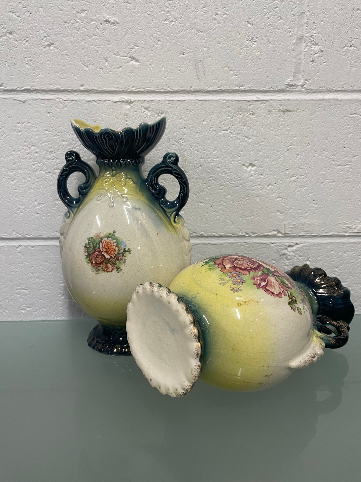 Pair of Edwardian Vases