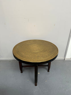 Decorative Brass Top Coffee/ Side Table | Antique & Vintage | Moonee Ponds Antiques | Australia Wide Delivery
