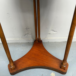 Small Occasional Empire Style  Column Drum Table