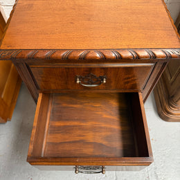 Versatile Vintage Chippendale Bedside Cabinet