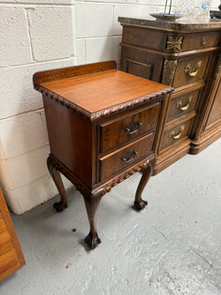 Versatile Vintage Chippendale Bedside Cabinet | Antique & Vintage | Moonee Ponds Antiques | Australia Wide Delivery