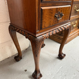Versatile Vintage Chippendale Bedside Cabinet