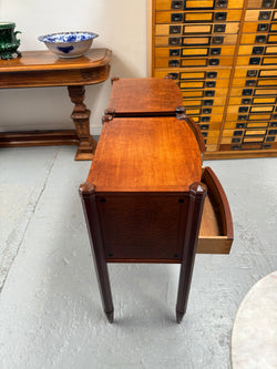 **On Hold** Impressive Pair Of Art Deco Amboyna Bedside Cabinets | Antique & Vintage | Moonee Ponds Antiques | Australia Wide Delivery
