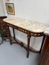 Attractive Mahogany French Style Marble Top Console Table | Antique & Vintage | Moonee Ponds Antiques | Australia Wide Delivery