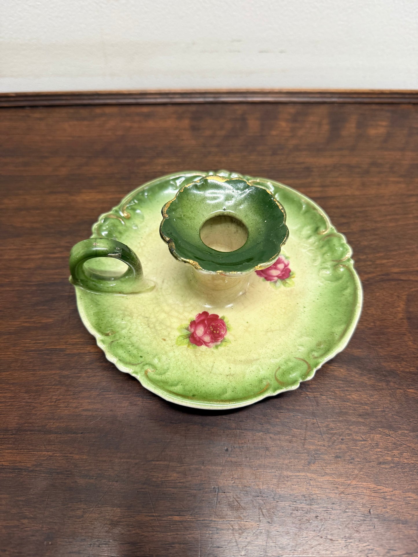 Vintage Chamber Stick Candle Holder